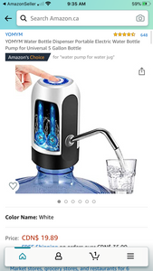 5 gallon automatic water dispenser