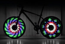 Load image into Gallery viewer, Bicycle colourful wheel light
